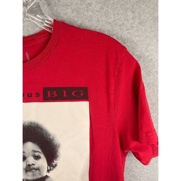 Brooklyn Mint Notorious BIG Ready to Die T Shirt Mens M Red Rap Album Cover - Picture 4 of 9